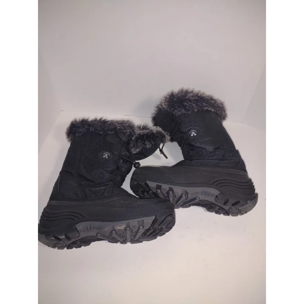 Kamik Momentum Women's Winter Boots Rubber, Black Size 6